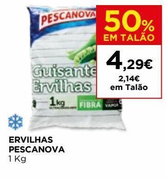 El Corte Inglés Ervilhas verdes pescanova promoção