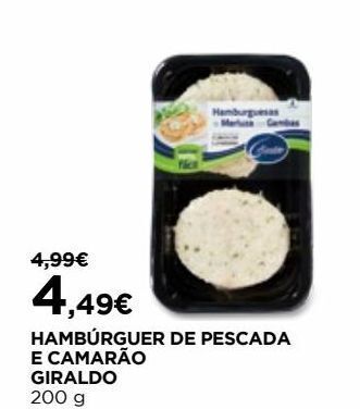 El Corte Inglés Hambúrguer promoção