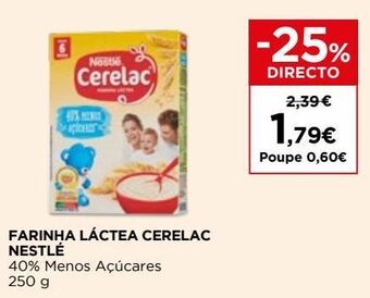 El Corte Inglés Farinha nestlé promoção