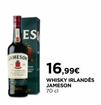 El Corte Inglés Uísque jameson promoção