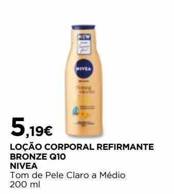 El Corte Inglés Loção hidratante nivea promoção