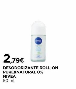 El Corte Inglés Desodorizante nivea promoção