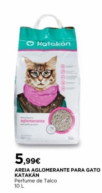 El Corte Inglés Areia para gato promoção