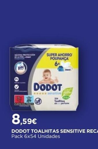 El Corte Inglés Fraldas dodot promoção