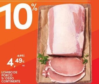 Continente Carne suína continente promoção