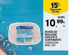 Continente Peixe continente promoção