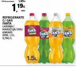 Continente Refrescos fanta promoção