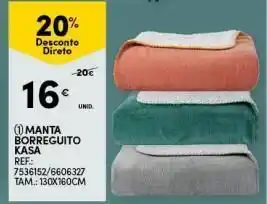 Continente Manta kasa promoção