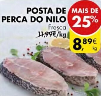 Pingo Doce Posta de Perca do Nilo 1kg promoção