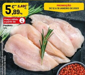 Intermarché Filé de frango promoção