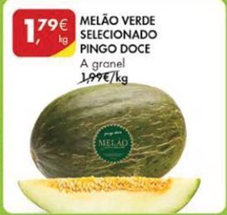 Pingo Doce Melão promoção