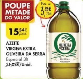 Pingo Doce Azeite virgem oliveira da serra promoção