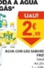 E.Leclerc Água com gás frize promoção