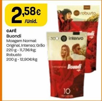 Intermarché Café buondi promoção
