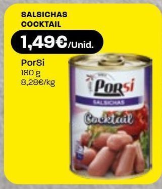 Intermarché Salsicha porsi promoção