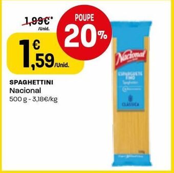 Intermarché Esparguete nacional promoção