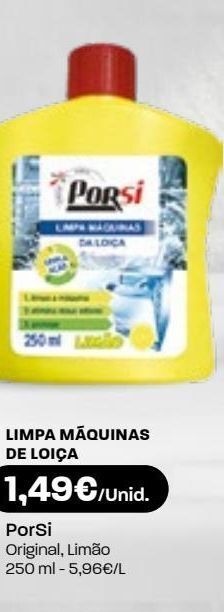 Intermarché Detergente porsi promoção