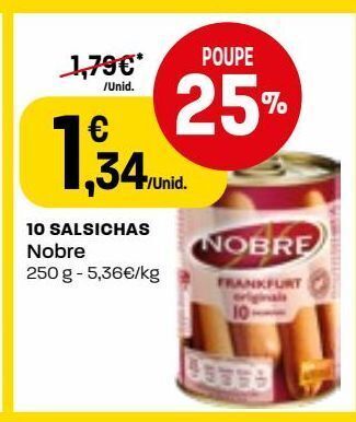 Intermarché Salsicha nobre promoção