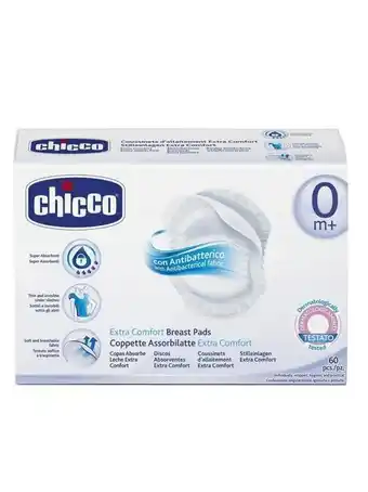 Prénatal Almofadas de enfermagem antibacterianas chicco - chicco promoção