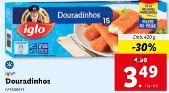 Lidl Douradinhos 420g promoção