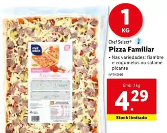 Lidl Pizza Familiar 1kg promoção