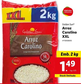 Lidl Arroz Carolino XXL 2kg promoção