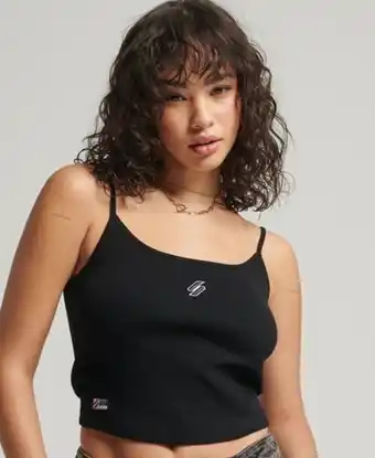 Superdry Code essential strappy tank top promoção