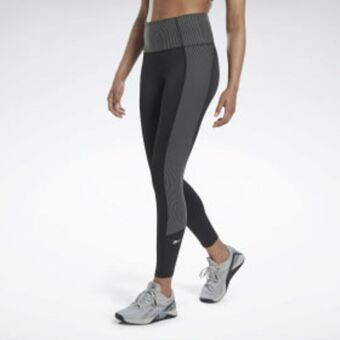 Reebok Rib high-rise leggings promoção