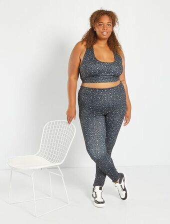 Leggings de desporto leopardo
