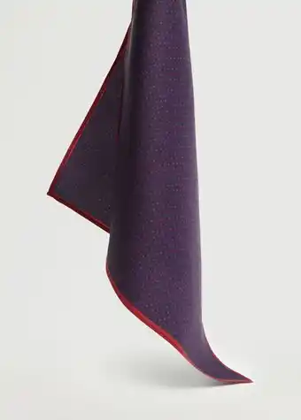 Lenço bolso seda bolas