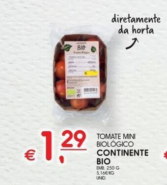 Meu Super Tomate continente promoção