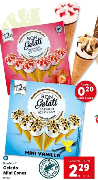 Bon Gelati Gelado Mini Cones