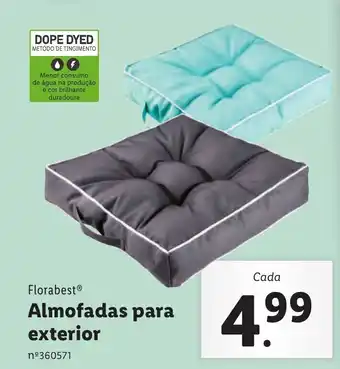 Lidl Florabest Almofadas para exterior promoção