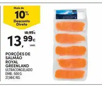 Continente Salmão promoção