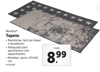 Lidl Meradiso Tapete 67x140cm promoção