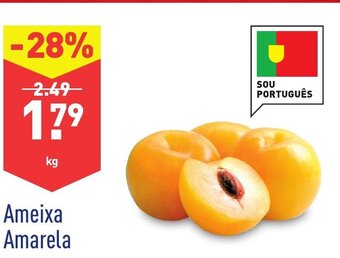 ALDI Ameixa Amarela promoção