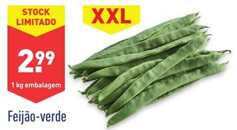 ALDI Feijão Verde 1kg promoção