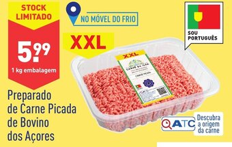 ALDI Preparado de Carne Picada de Bovino dos Açores 1kg promoção