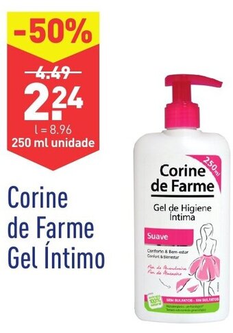 ALDI Corine de Farme Gel Íntimo 250ml promoção
