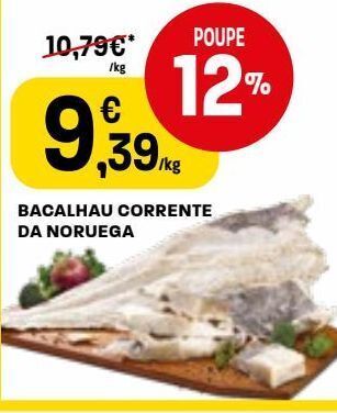 Intermarché Bacalhau promoção
