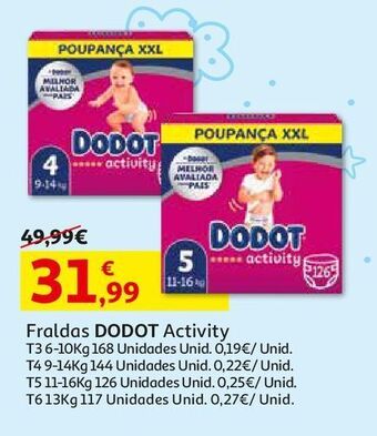 Auchan Fraldas dodot promoção