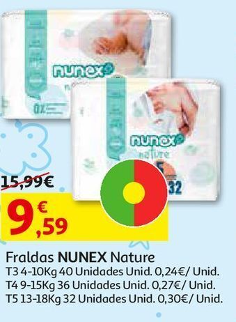 Auchan Fraldas nunex promoção
