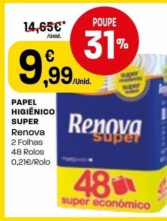 Intermarché Papel higiênico renova promoção