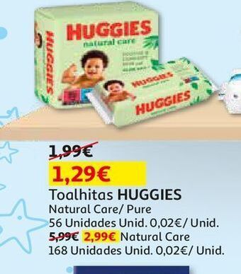Auchan Toalhitas huggies promoção