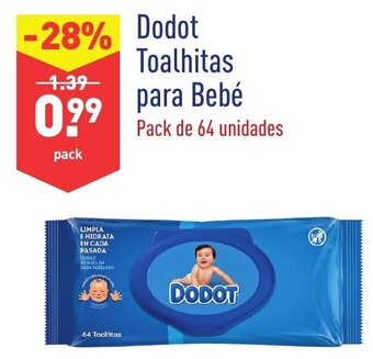 Dodot Toalhitas para Bebé