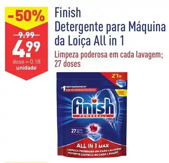 ALDI Detergente para Máquina da Loiça All in 1 27 Doses promoção