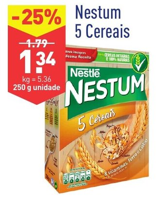 ALDI Nestum 5 Cereais 250g promoção