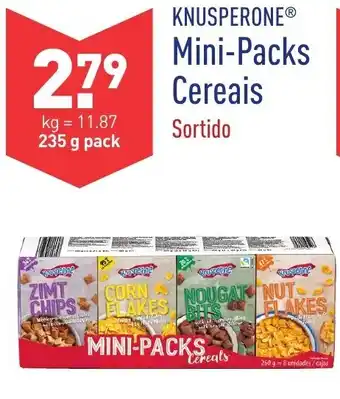 ALDI Knusperone Mini-Packs Cereais 235g promoção