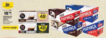 Continente Cápsulas de Café Dolce Gusto promoção