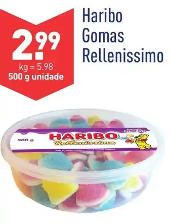 ALDI Haribo Gomas Rellenissimo 500g promoção